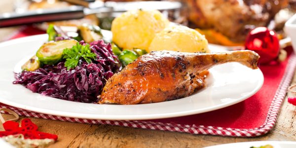 Weihnachts Ente mit Knödel