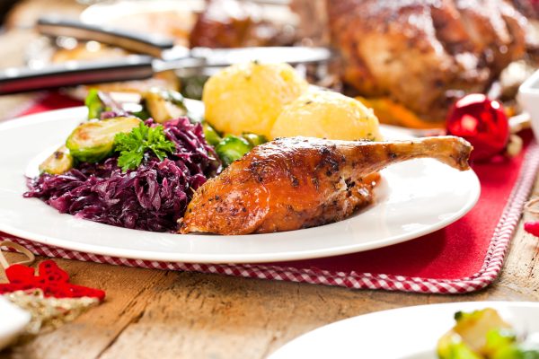 Weihnachts Ente mit Knödel